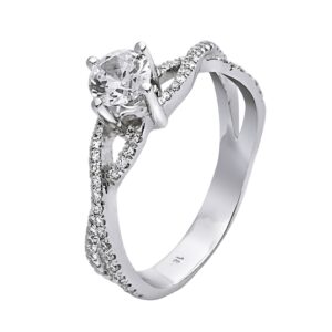 טבעת אירוסין מודל שמניה