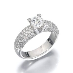 טבעת- מודל טאפני 5 שורות- חצי בומבי