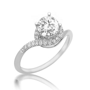 טבעת אירוסין מודל ניצה