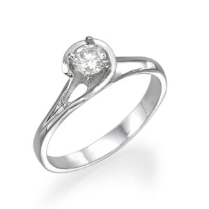 טבעת אירוסין סוליטר-מודל רויטל