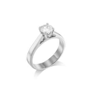 טבעת סוליטר יהלום