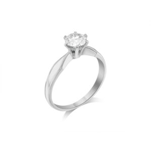 טבעת סוליטר מודל ליסבון