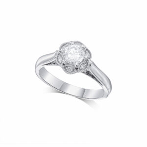 טבעת ארוסין במראה וינטג'