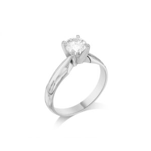 טבעת סוליטר ליסבון צהוב