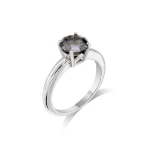 טבעת -יהלום שחור